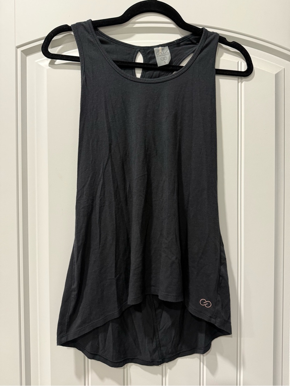 CALIA by Carrie Underwood Black Sleeveless Flow Tank